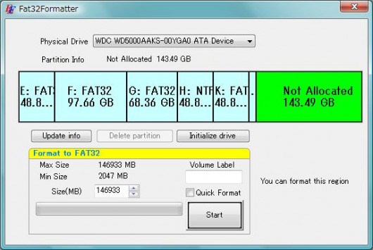 Formater Disque Dur Vista Fat32